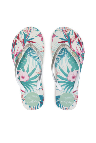 Pepe Jeans Джапанки Rake Palm PLS70156 Сребрист - Mera.bg