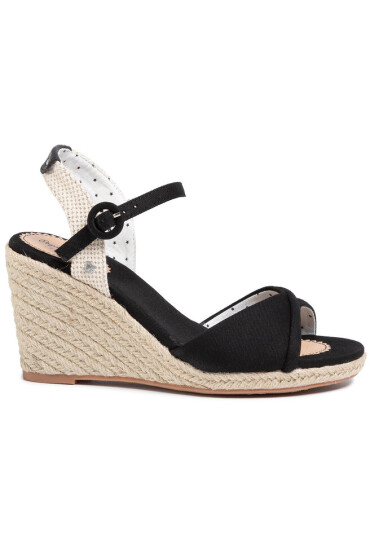 Pepe Jeans Еспадрили Shark Lady PLS90454 Black 999 - Mera.bg