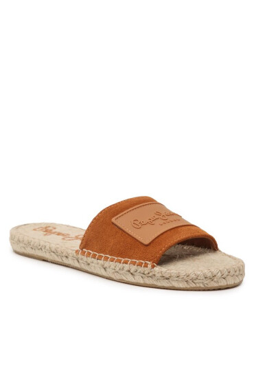 Pepe Jeans Еспадрили Siva Berry PLS90583 Кафяв - Mera.bg