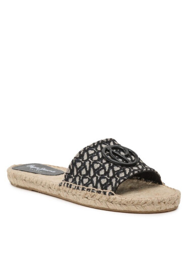 Pepe Jeans Еспадрили Siva Jacquard PLS90593 Black 999 - Mera.bg