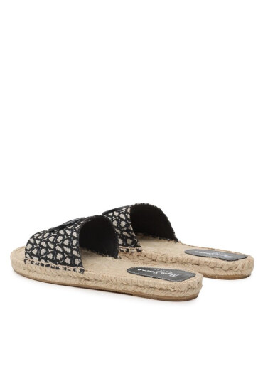Pepe Jeans Еспадрили Siva Jacquard PLS90593 Black 999 - Mera.bg