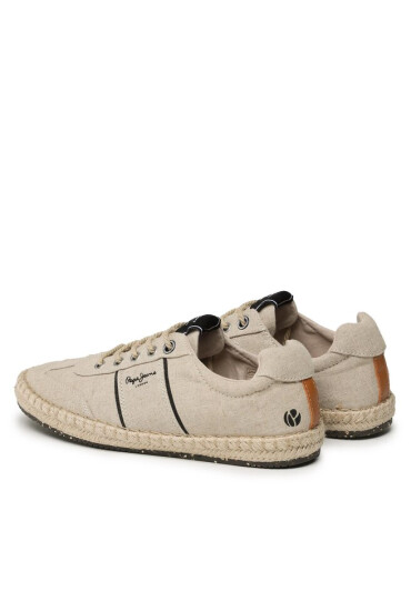 Pepe Jeans Еспадрили Tourist Vegas Linen PMS10310 Ecru 814 - Mera.bg