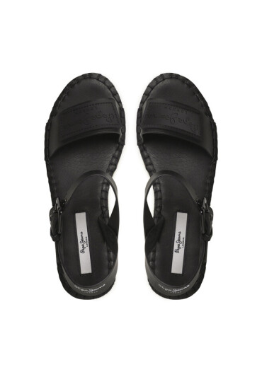 Pepe Jeans Еспадрили Witney Brand PLS90576 Черен - Mera.bg