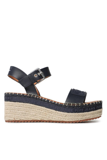 Pepe Jeans Еспадрили Witney Brand PLS90576 Тъмносин - Mera.bg