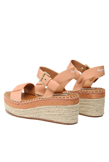 Pepe Jeans Еспадрили Witney Brand PLS90576 Розов - Mera.bg
