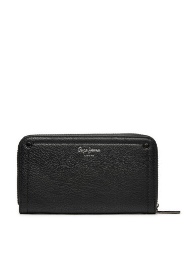 Pepe Jeans Голям дамски портфейл Icon PL070260 Черен - Mera.bg