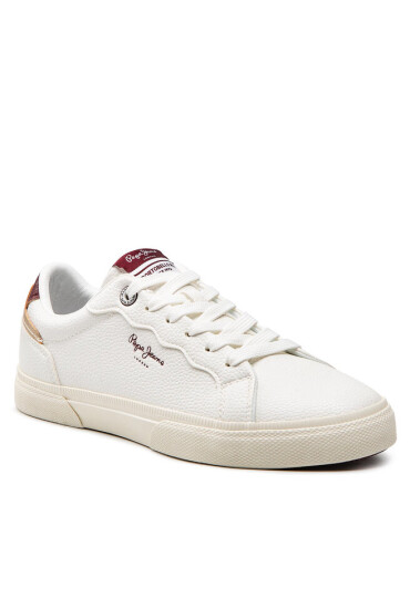 Pepe Jeans Гуменки Kenton Basic PLS31409 White 800 - Mera.bg