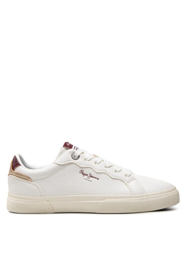 Pepe Jeans Гуменки Kenton Basic PLS31409 White 800 - Mera.bg