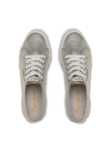 Pepe Jeans Гуменки Brady Party W PLS31439 Златист - Mera.bg