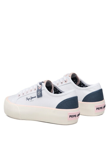 Pepe Jeans Гуменки Ottis W Sun PLS31456 Бял - Mera.bg