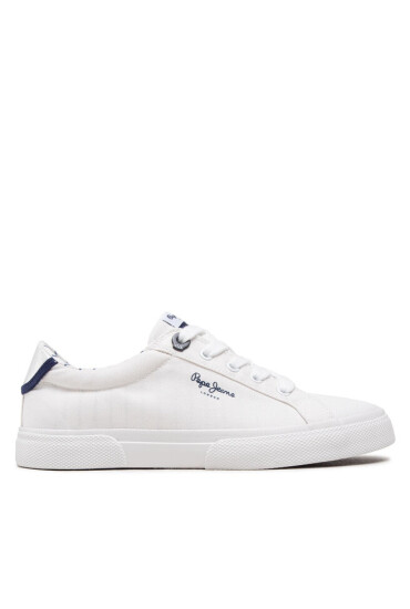 Pepe Jeans Гуменки Kenton Bass PLS31293 White 800 - Mera.bg