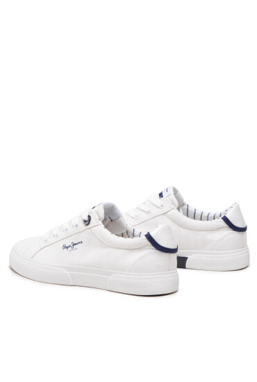 Pepe Jeans Гуменки Kenton Bass PLS31293 White 800 - Mera.bg