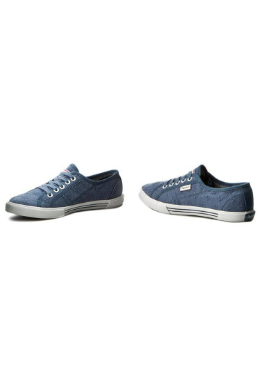 Pepe Jeans Гуменки Aberlady Anglaise PLS30501 Ocean 588 - Mera.bg