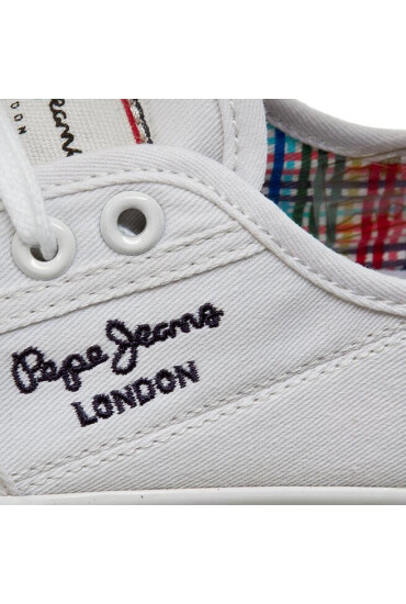Pepe Jeans Гуменки Aberlady Basic 17 PLS30500 White 800 - Mera.bg