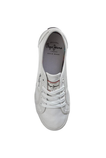 Pepe Jeans Гуменки Aberlady Basic 17 PLS30500 White 800 - Mera.bg