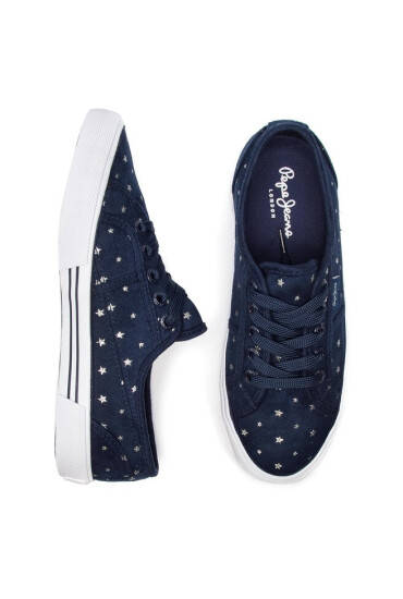Pepe Jeans Гуменки Aberlady Sky PLS30756 Navy 595 - Mera.bg