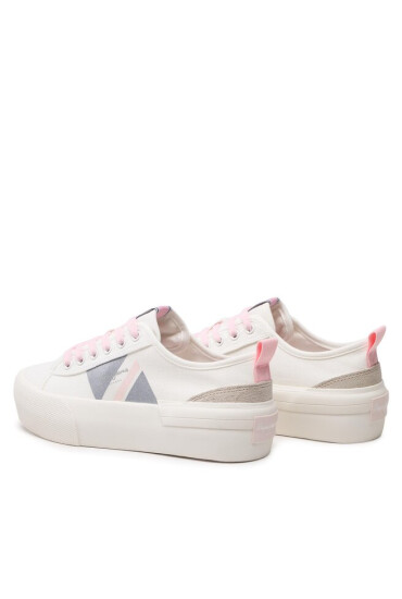 Pepe Jeans Гуменки Allen Flag Color W PLS31488 Бял - Mera.bg
