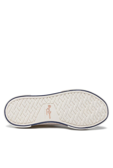 Pepe Jeans Гуменки Brady Girl Basic PGS30543 Бял - Mera.bg