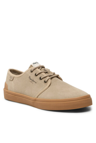 Pepe Jeans Гуменки Colin Shoe PMS10309 Бежов - Mera.bg