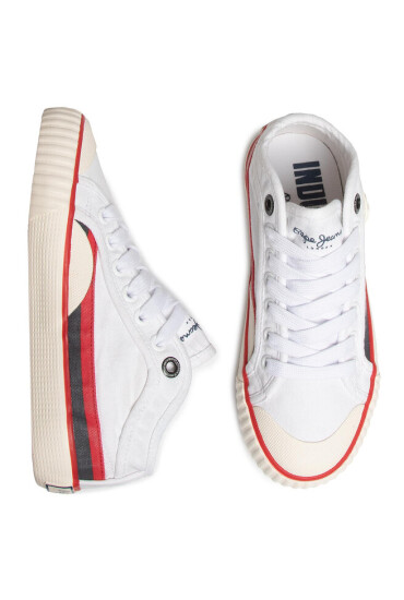 Pepe Jeans Гуменки Industry Surf PBS30426 White 800 - Mera.bg