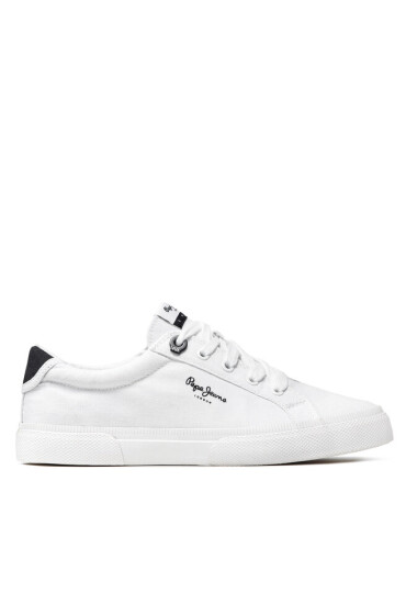 Pepe Jeans Гуменки Kenton Basic Woman PLS30990 White 800 - Mera.bg