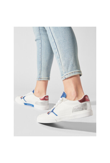 Pepe Jeans Гуменки Kenton Wave PLS31236 White 800 - Mera.bg