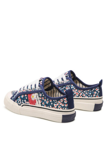 Pepe Jeans Гуменки Ottis Flower Girl PGS30541 Тъмносин - Mera.bg