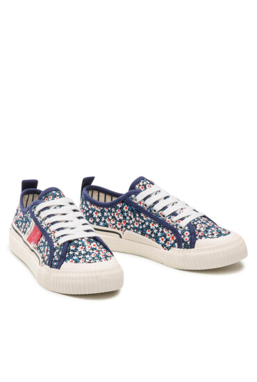Pepe Jeans Гуменки Ottis Flower Girl PGS30541 Тъмносин - Mera.bg