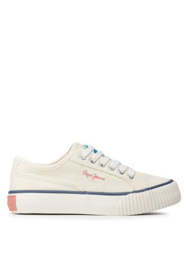 Pepe Jeans Гуменки Ottis Platform Girl Бял - Mera.bg