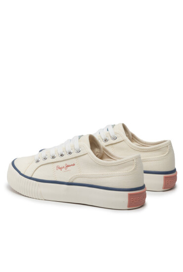 Pepe Jeans Гуменки Ottis Platform Girl Бял - Mera.bg