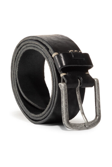 Pepe Jeans Мъжки колан Warren Belt PM020942 Black 999 - Mera.bg