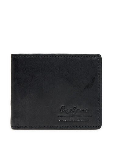 Pepe Jeans Мъжки портфейл PM070387 Черен - Mera.bg