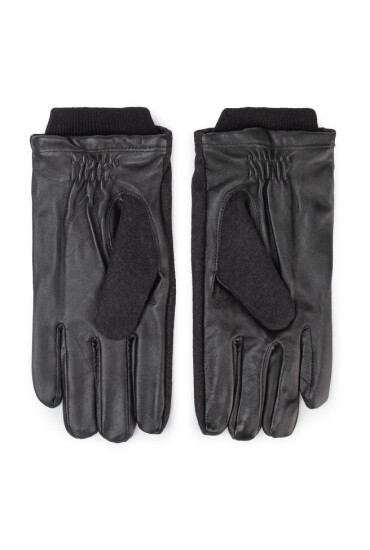Pepe Jeans Мъжки ръкавици Antuan Gloves PM080051 Black 999 - Mera.bg