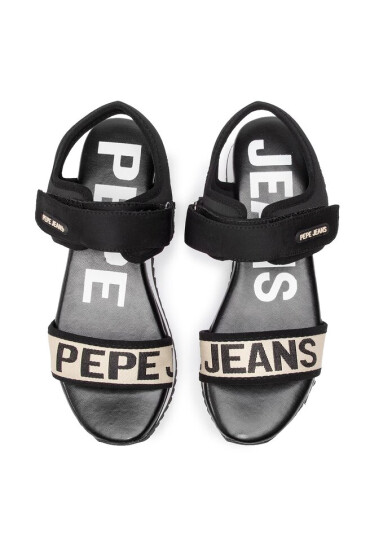 Pepe Jeans Сандали Fuji Mania PLS90394 Black 999 - Mera.bg