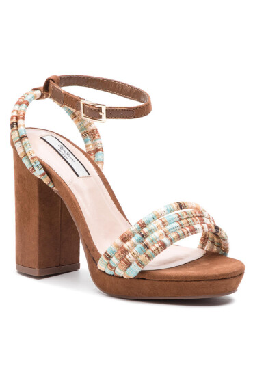 Pepe Jeans Сандали Nika Tubular PLS90401 Cognac 879 - Mera.bg