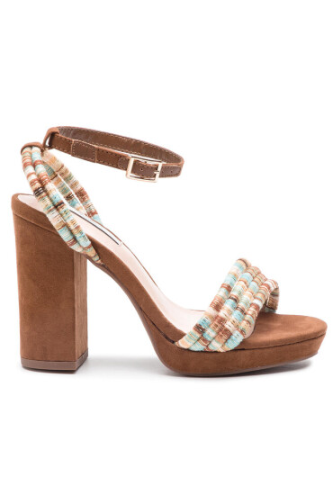 Pepe Jeans Сандали Nika Tubular PLS90401 Cognac 879 - Mera.bg
