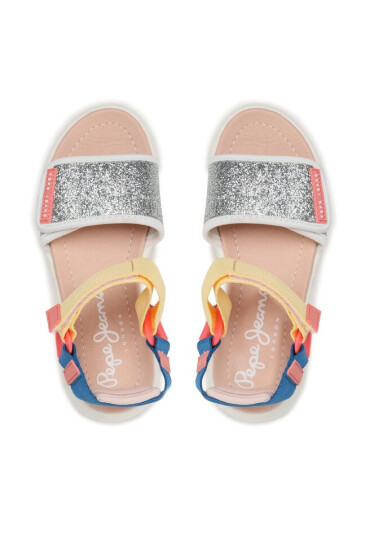 Pepe Jeans Сандали Ventura Sandal G PGS90190 Сребрист - Mera.bg