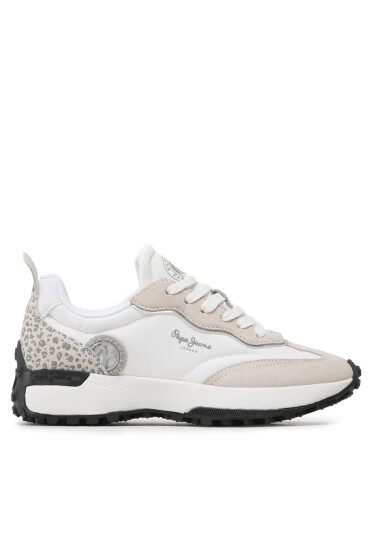 Pepe Jeans Сникърси Lucky Leo PLS31486 Factory White 801 - Mera.bg