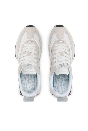 Pepe Jeans Сникърси Lucky Leo PLS31486 Factory White 801 - Mera.bg