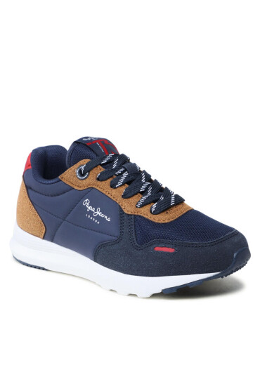 Pepe Jeans Сникърси York Basic Boy PBS30508 Tobacco 859 - Mera.bg