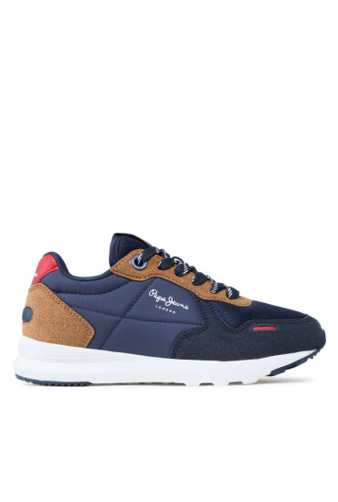 Pepe Jeans Сникърси York Basic Boy PBS30508 Tobacco 859 - Mera.bg