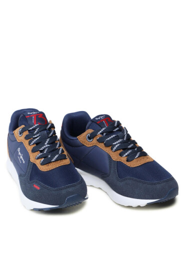Pepe Jeans Сникърси York Basic Boy PBS30508 Tobacco 859 - Mera.bg