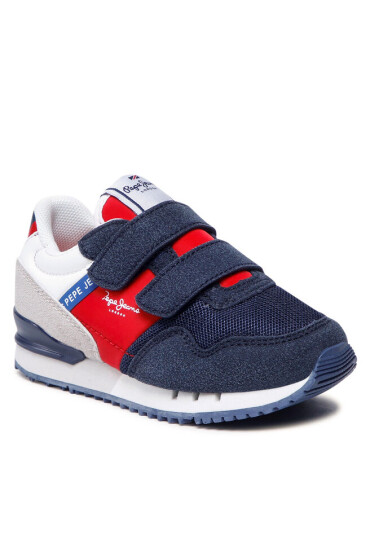 Pepe Jeans Сникърси London One Bk PBS30523 Navy 595 - Mera.bg