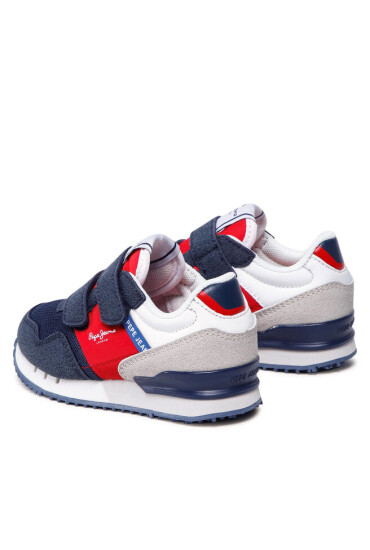 Pepe Jeans Сникърси London One Bk PBS30523 Navy 595 - Mera.bg