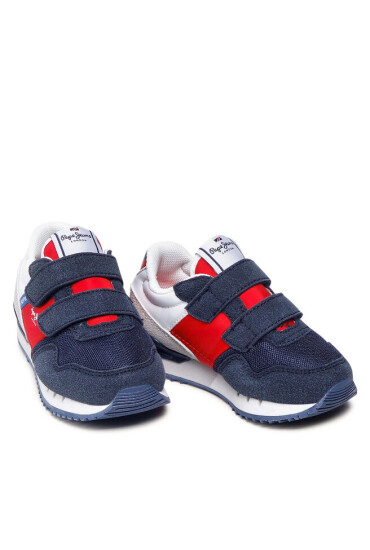 Pepe Jeans Сникърси London One Bk PBS30523 Navy 595 - Mera.bg