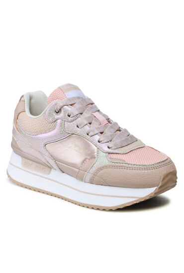 Pepe Jeans Сникърси Rusper Iris PLS31334 Gold 099 - Mera.bg