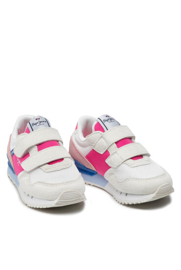 Pepe Jeans Сникърси London One Gk PGS30538 White 800 - Mera.bg