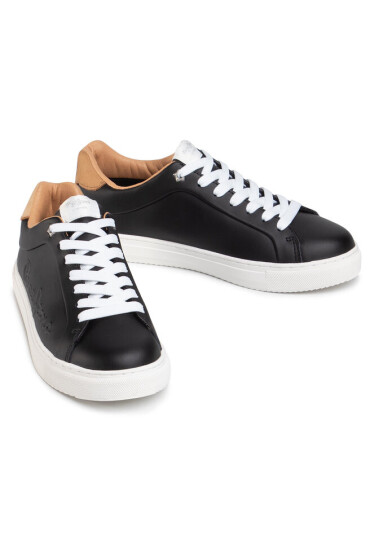 Pepe Jeans Сникърси Adams Logo 20 PLS31049 Black 999 - Mera.bg