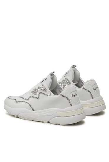 Pepe Jeans Сникърси Arrow Marlow PLS31483 White 800 - Mera.bg