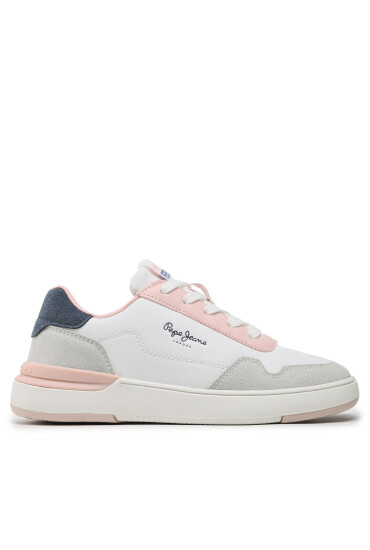 Pepe Jeans Сникърси Baxter Basic G PGS30579 Бял - Mera.bg
